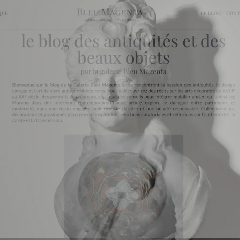 web design luxe beauté parfum patrimoine