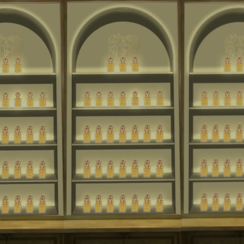 retail parfum luxe beauté